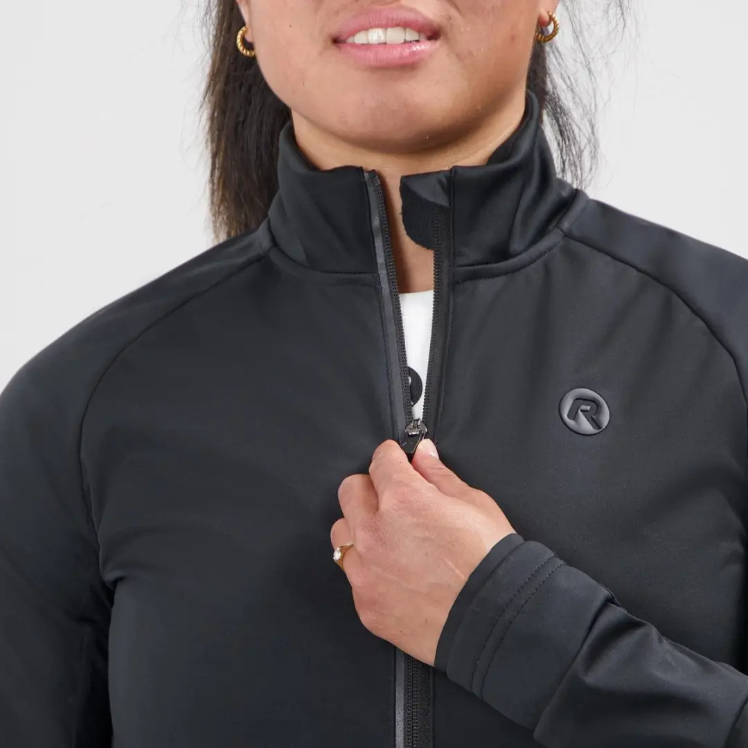 Rogelli Essential II Dames Fietsjack Winter - Winddicht - Zwart - afbeelding 4 van 6
