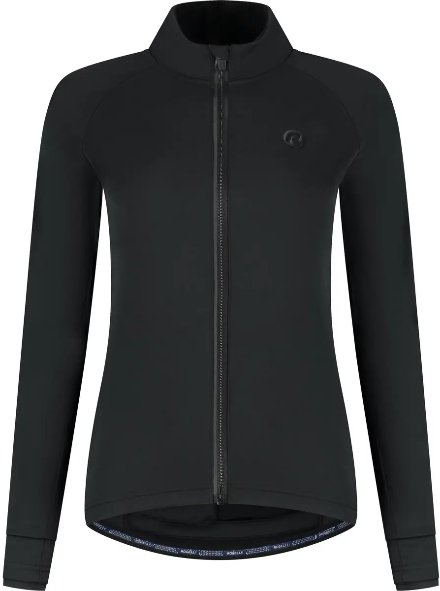 Rogelli Essential II Dames Fietsjack Winter - Winddicht - Zwart - afbeelding 2 van 6