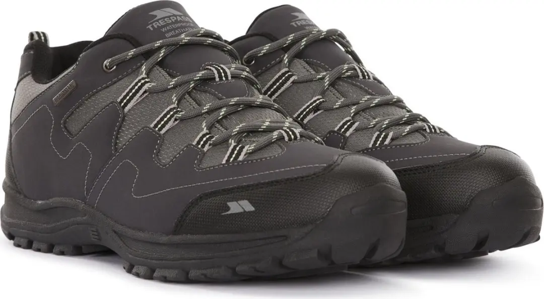 Trespass Finley Low Cut Wandelschoenen - Heren - 46 - Grau - afbeelding 2 van 4