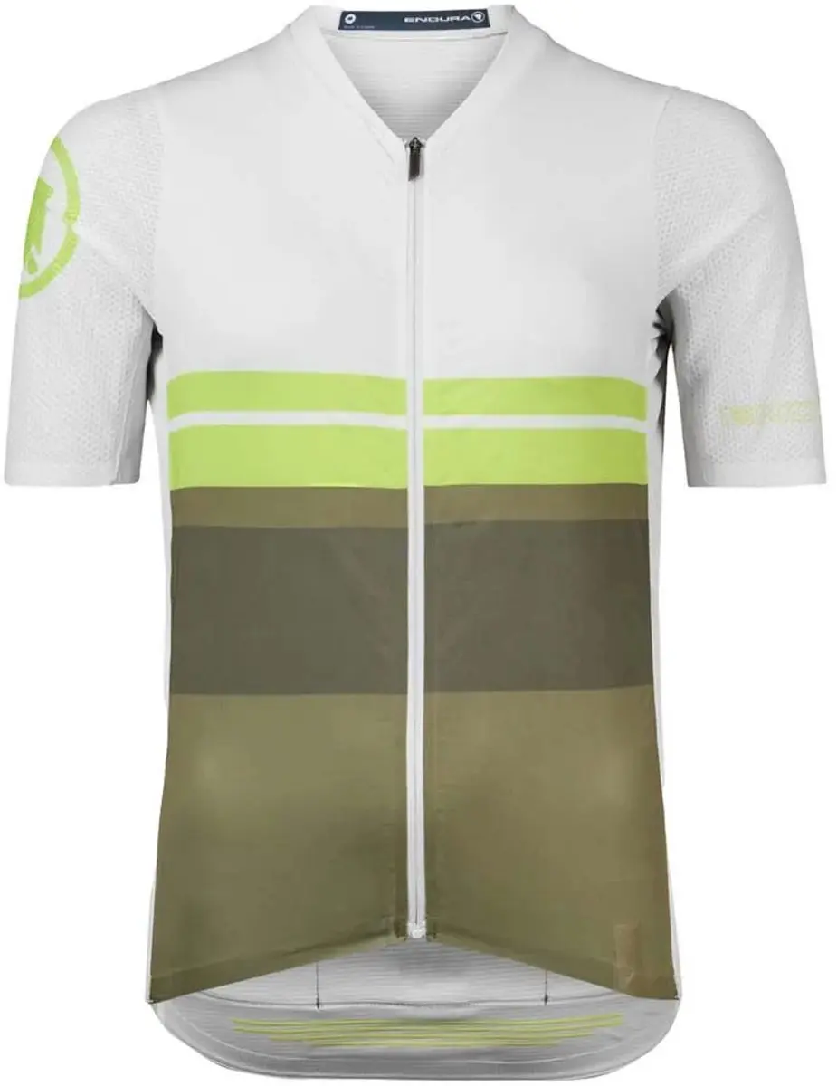 Endura Pro Sl Race Korte Mouw Wielertrui Grijs S Man