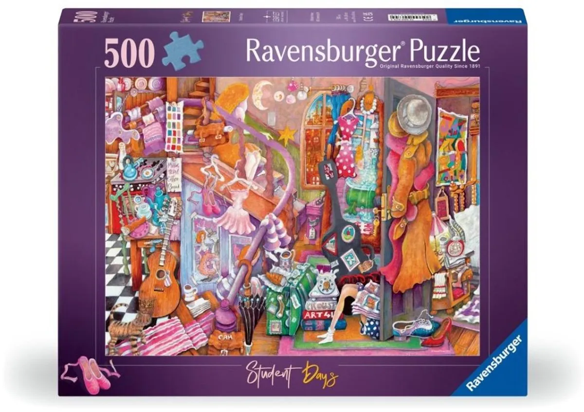 Ravensburger Artistieke Rommel 2D Puzzel 500 Stuks