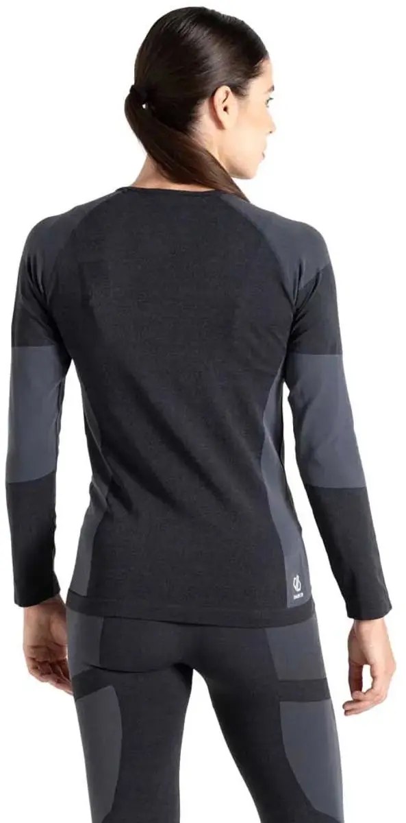 Dare 2b In the Zone III Thermo Shirt - S - Zwart/donkergrijs - afbeelding 2 van 6