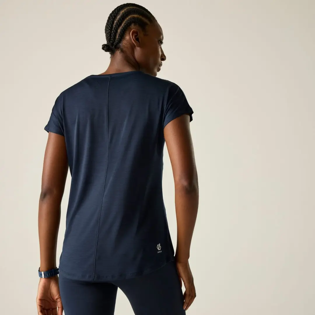 Dare 2b Waarzame Actieve T-shirt - Blauw - Maat 42 - afbeelding 6 van 6