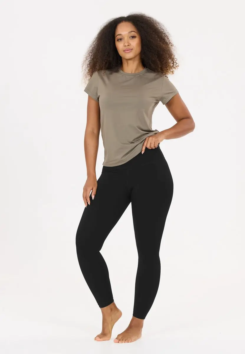 Athlecia Franz V3 W Tights - Trainingslegging Dames 44 - Zwart/Wit - afbeelding 6 van 6