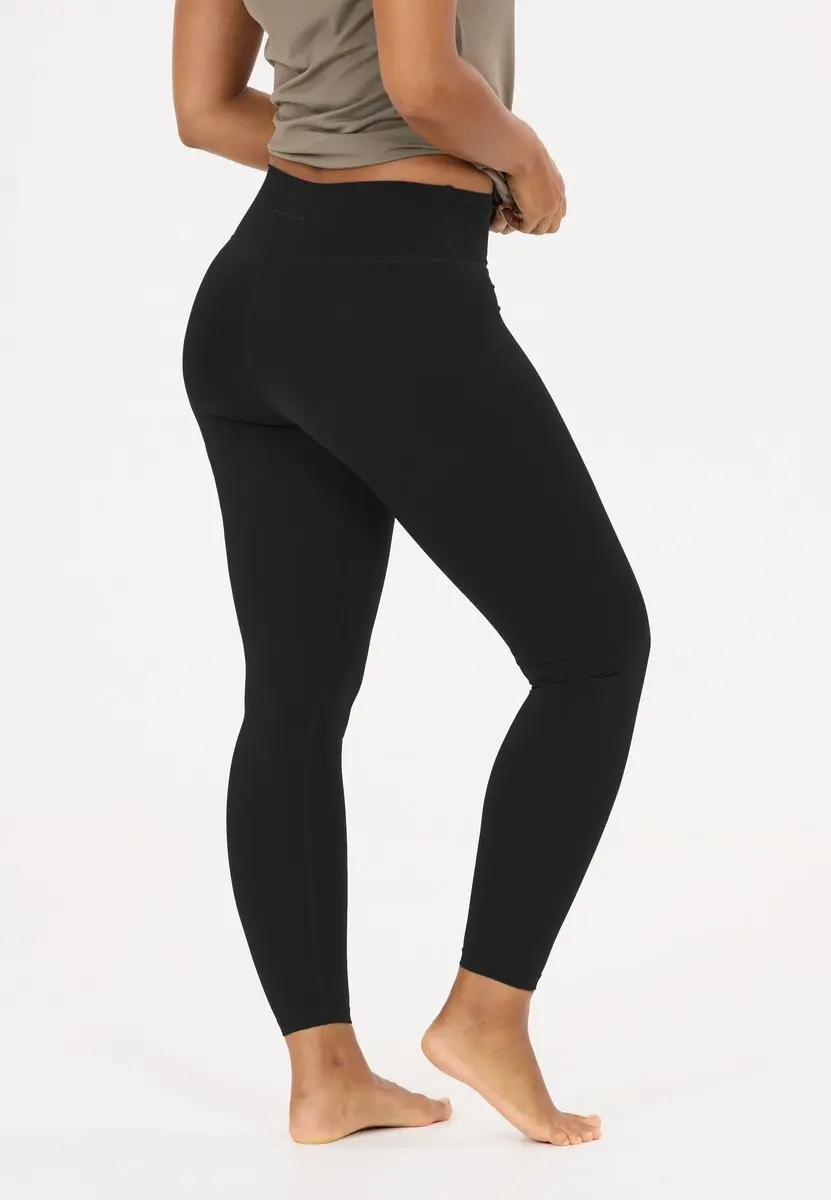 Athlecia Franz V3 W Tights - Trainingslegging Dames 44 - Zwart/Wit - afbeelding 2 van 6