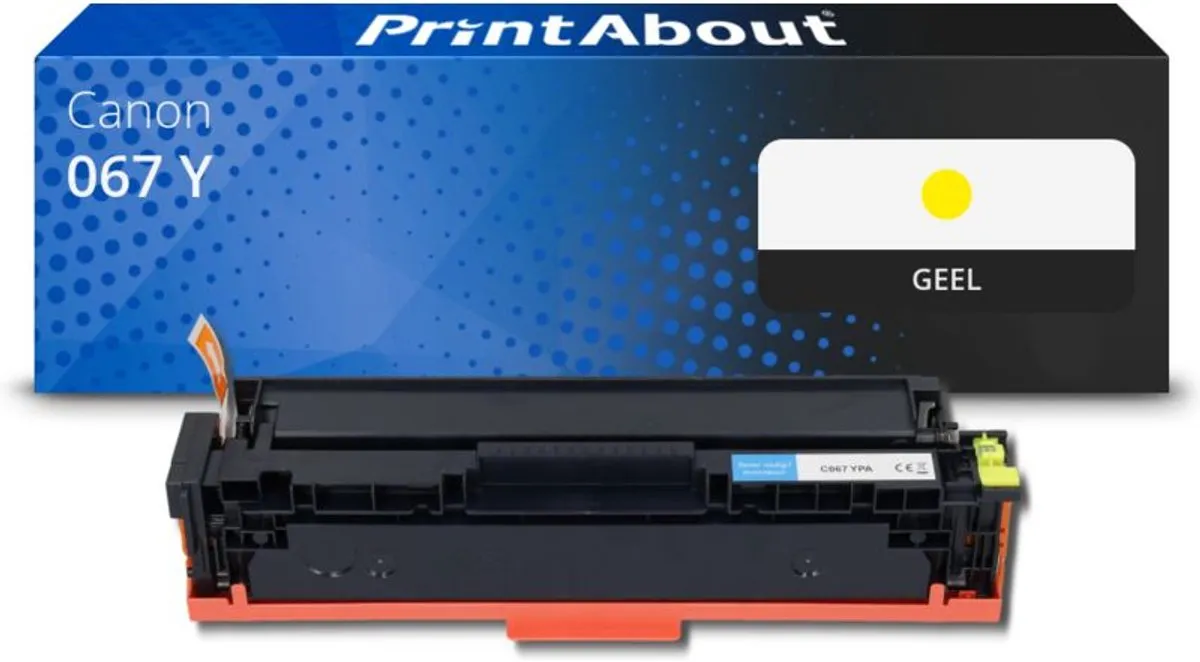 PrintAbout Canon 067Y Toner Geel