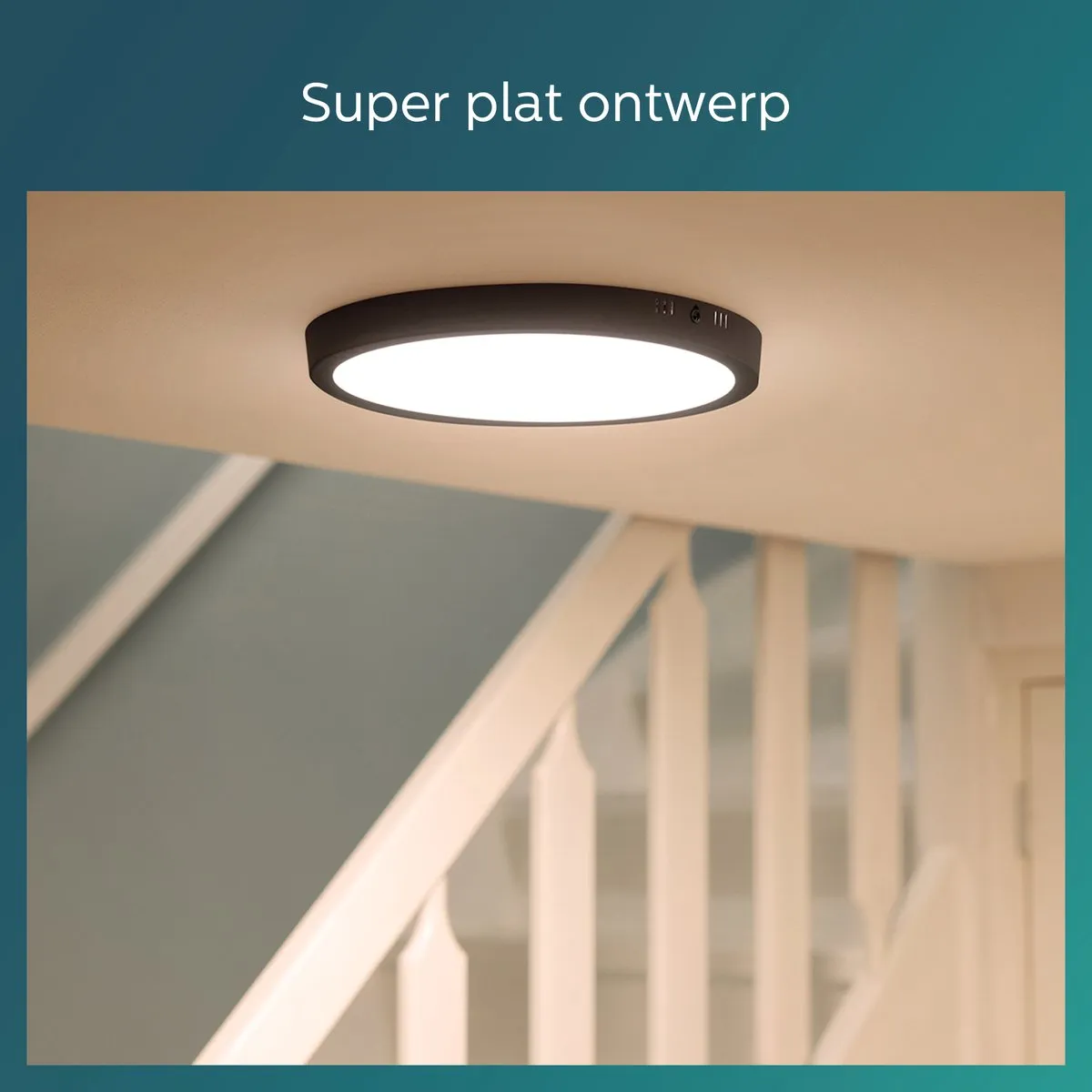 Philips Magneos Plafondlamp - Zwart - Ø28,6cm - afbeelding 6 van 6