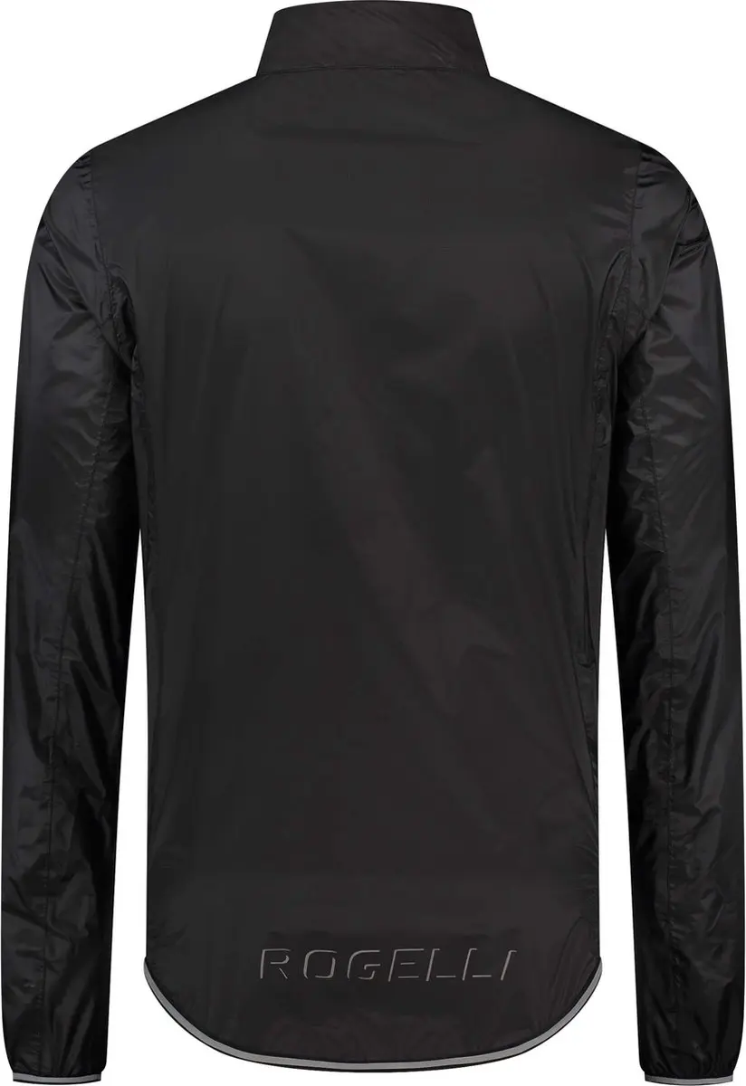 Rogelli Essential Heren Regenjas - Zwart L - afbeelding 2 van 6