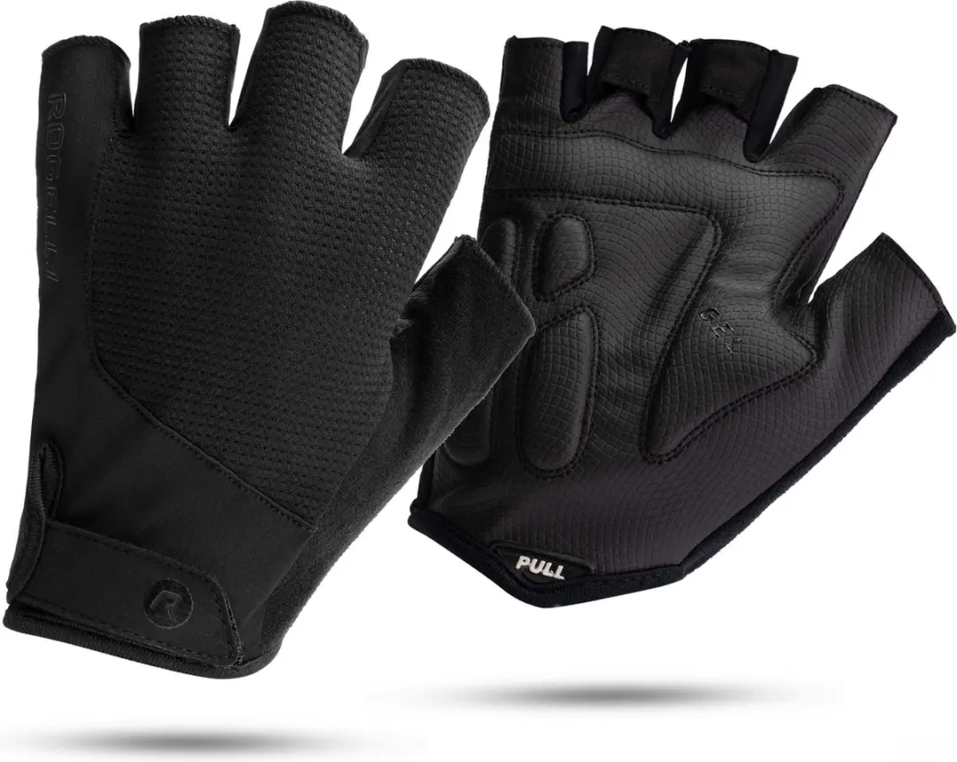 Rogelli Essential Heren Fietshandschoenen Korte Vinger Zwart XXXL - afbeelding 3 van 6