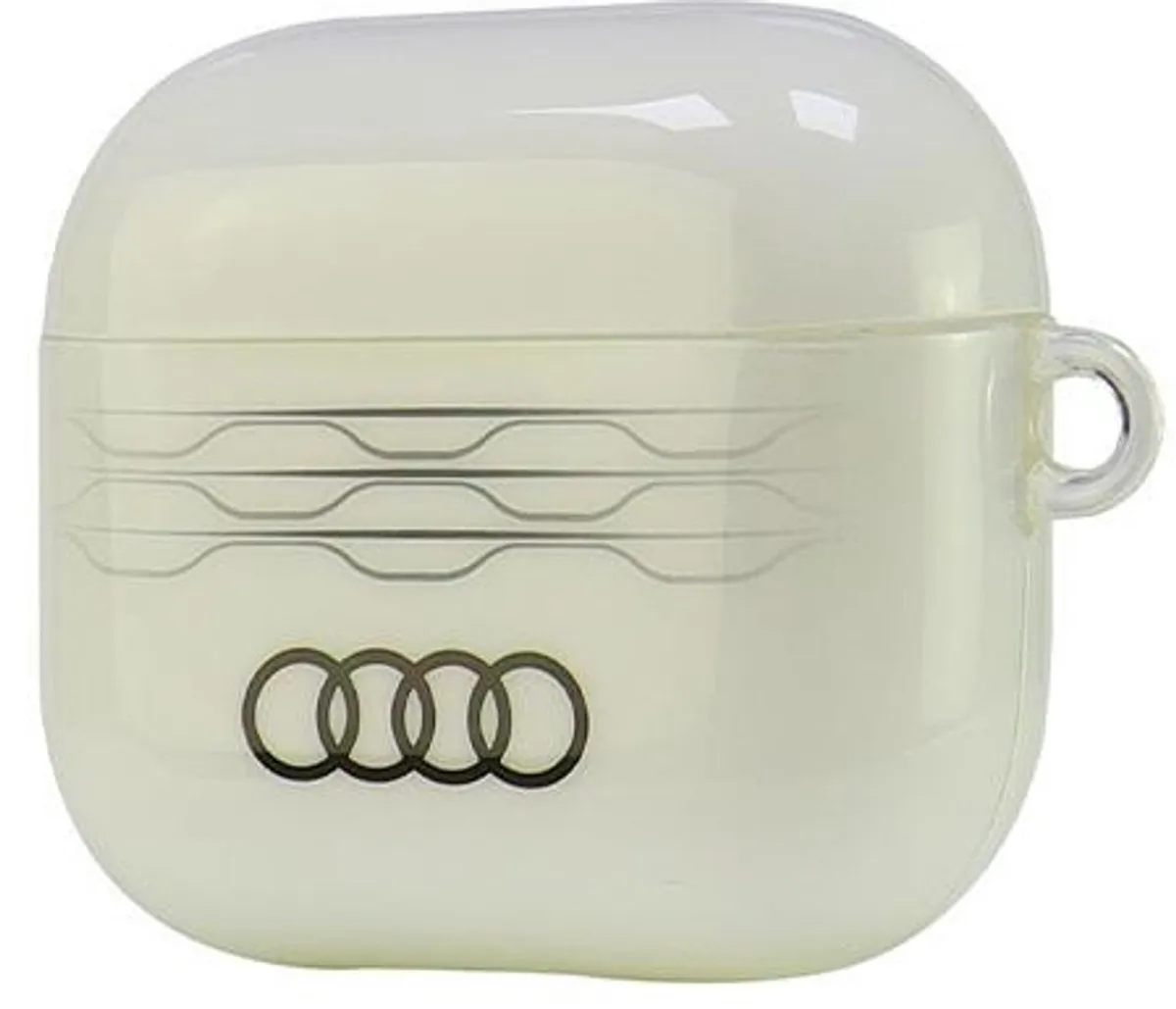 Audi IML Geometrisch Patroon AirPods 3 Hoesje - Transparent - afbeelding 3 van 6