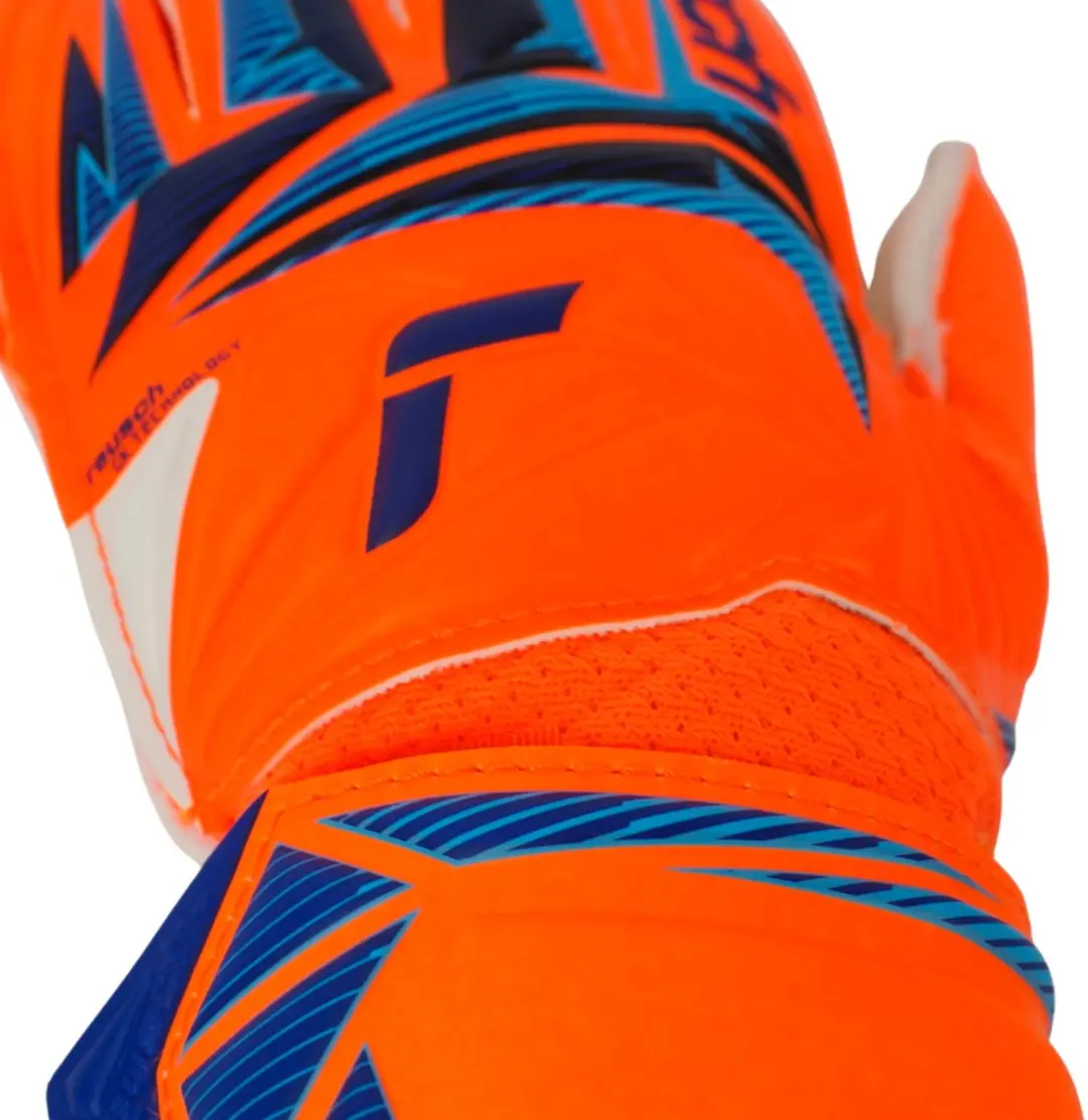 Reusch Keepershandschoenen Attrakt Solid Junior Oranje - Maat 4
