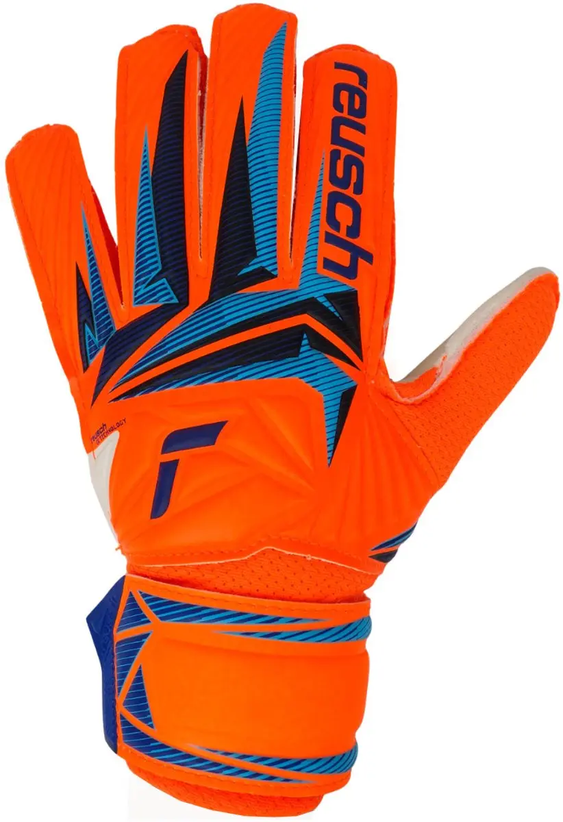 Reusch Keepershandschoenen Attrakt Solid Junior - Maat 4 - Oranje - afbeelding 5 van 6