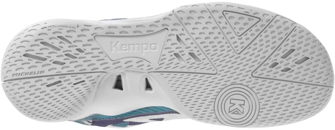 Kempa Wing 2.0 Indoorschoenen - 38 - Wit/Cyaan/Lila - afbeelding 5 van 6