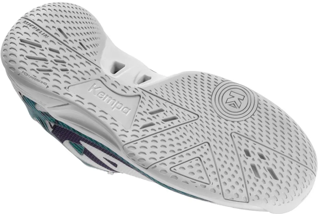 Kempa Wing 2.0 Indoorschoenen - 38 - Wit/Cyaan/Lila - afbeelding 4 van 6