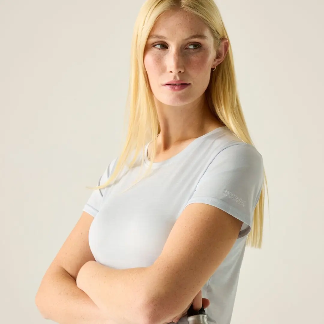 Regatta Fingal Edition Dames T-shirt - Grijs - afbeelding 6 van 6