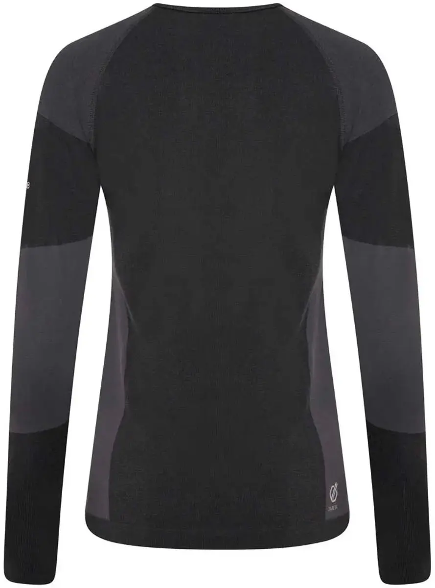 Dare 2b In the Zone III Thermo Shirt - M - Zwart/donker grijs - afbeelding 3 van 6