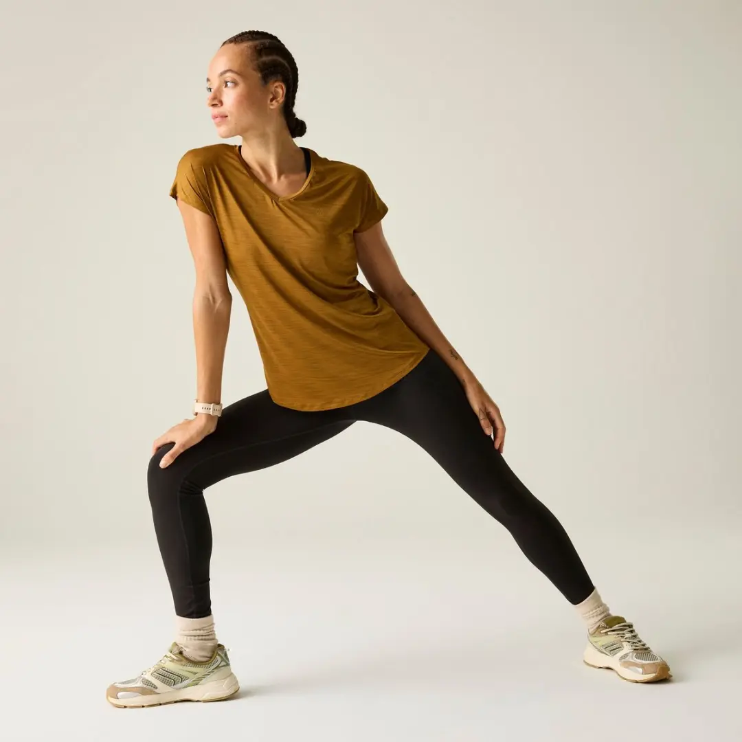 Dare 2b Vigilant Sportshirt Dames - Maat 40 - Groen - afbeelding 6 van 6