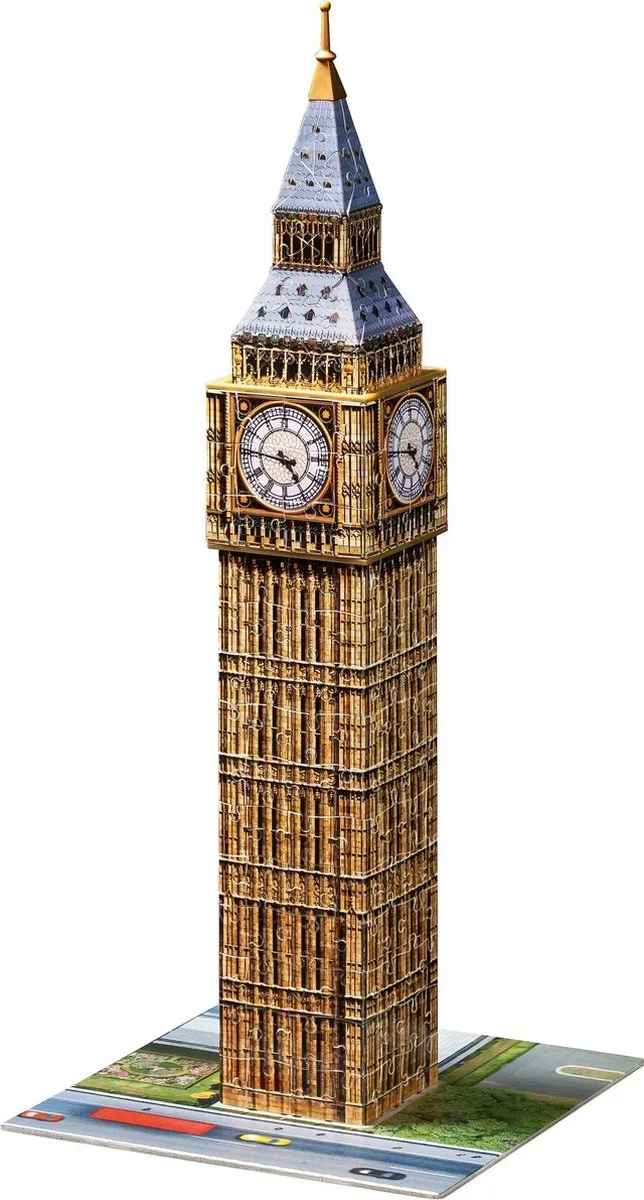 Ravensburger Big Ben 3D Puzzel - 216 Stuks - Multicolor