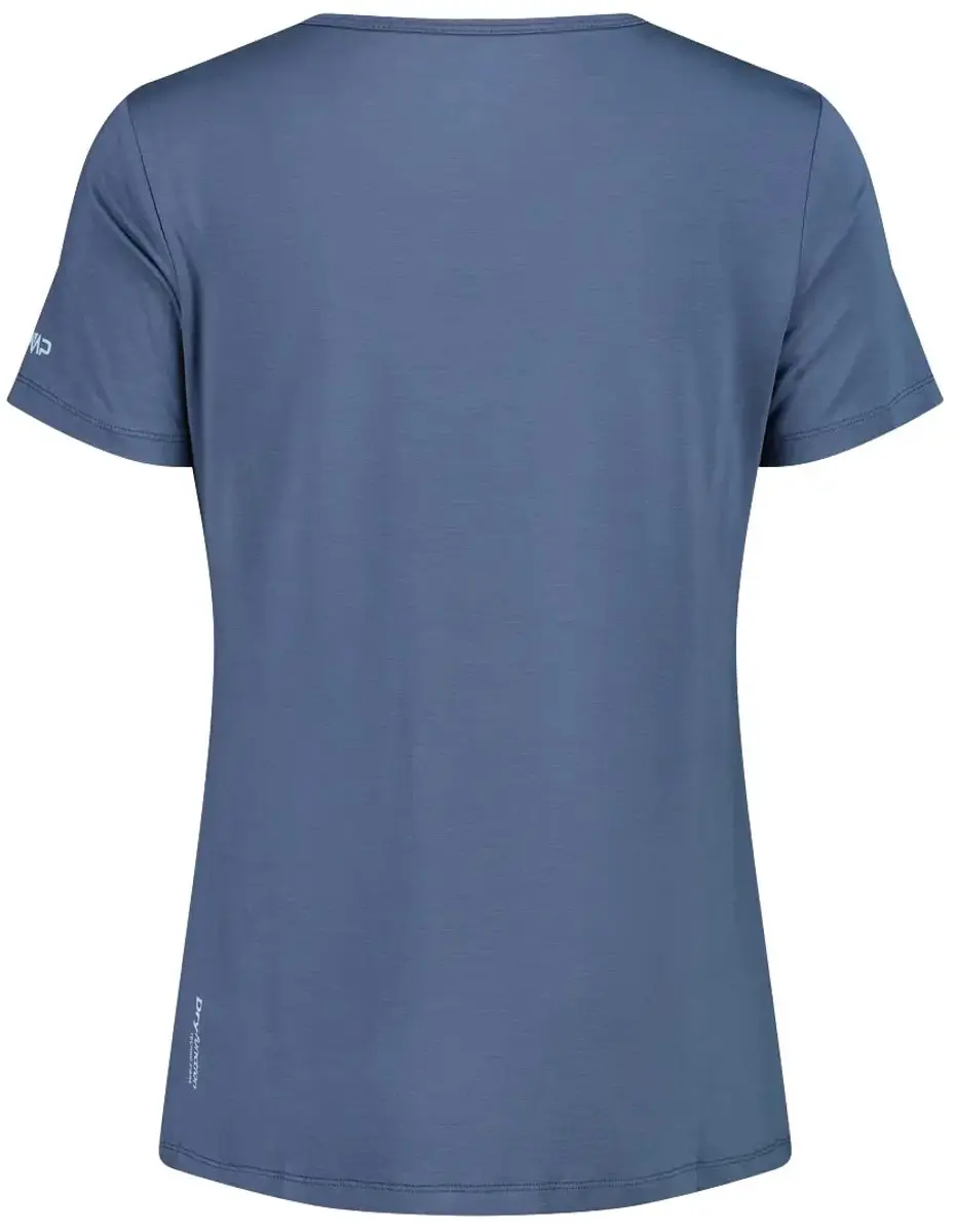 CMP Bloemdruk Damesshirt 31T8476 - L - Hemelsblauw - afbeelding 4 van 6