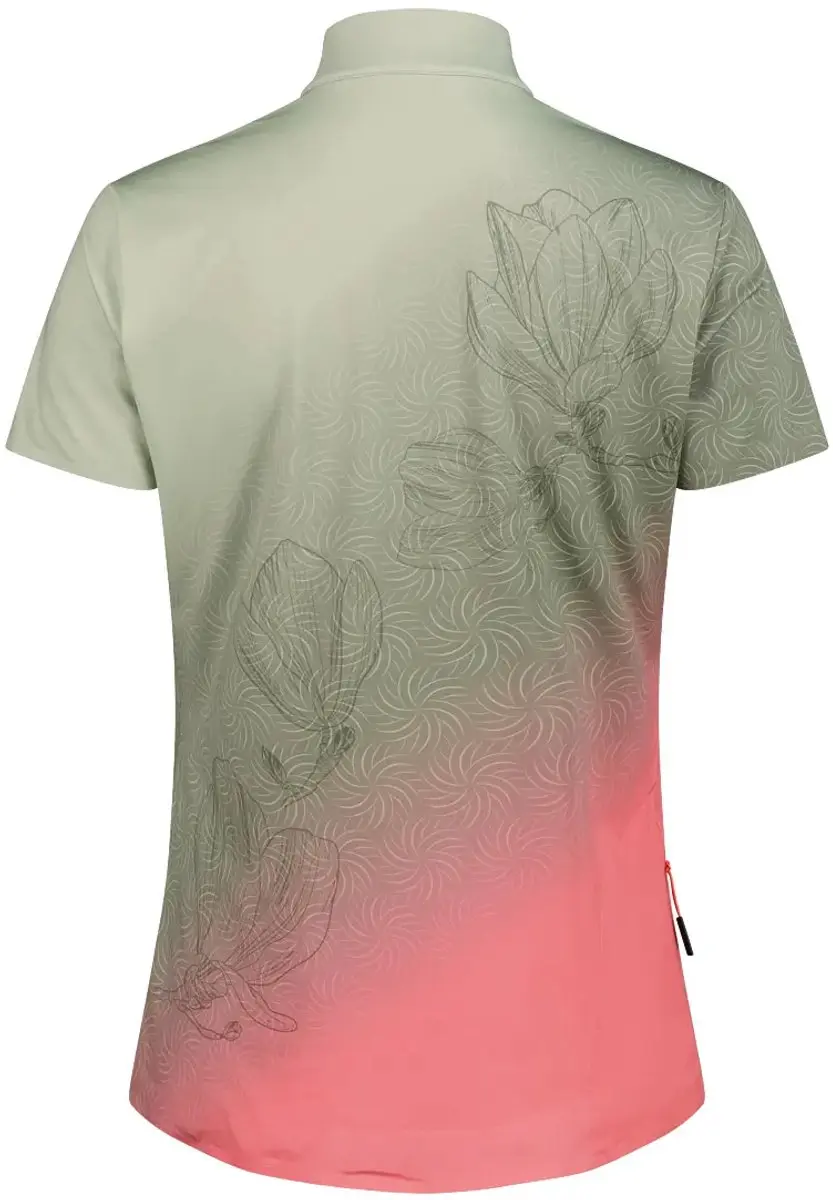 CMP Bloemdruk Damesshirt 31T8476 - L - Hemelsblauw - afbeelding 6 van 6