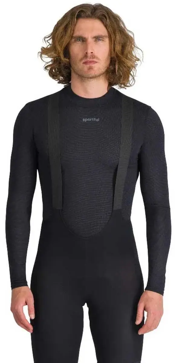 Sportful Merino Lange Mouwen Basislaag M - Zwart