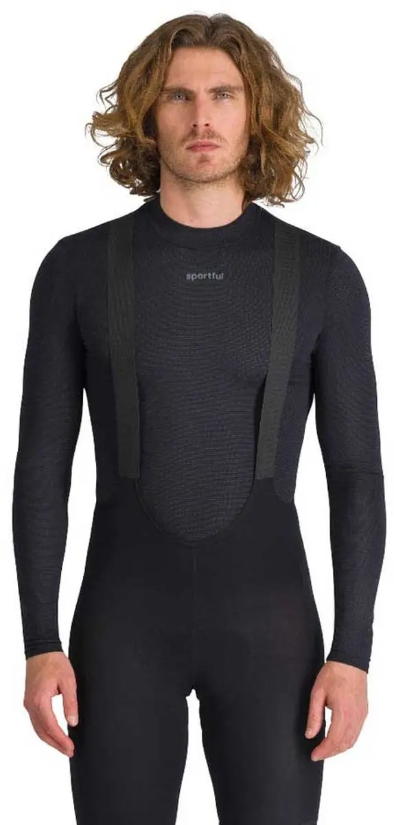 Sportful Merino Lange Mouwen Basislaag Zwart M Man
