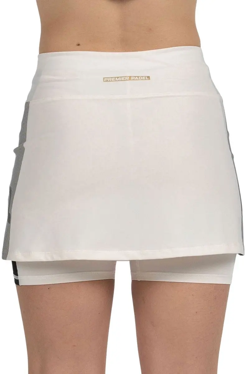 Bullpadel Skirt Portoa - L - Kakikleur - afbeelding 5 van 6