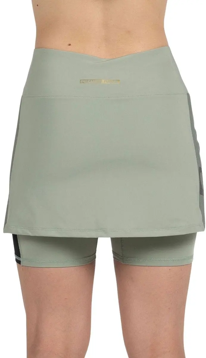 Bullpadel Skirt Portoa - L - Kakikleur - afbeelding 6 van 6