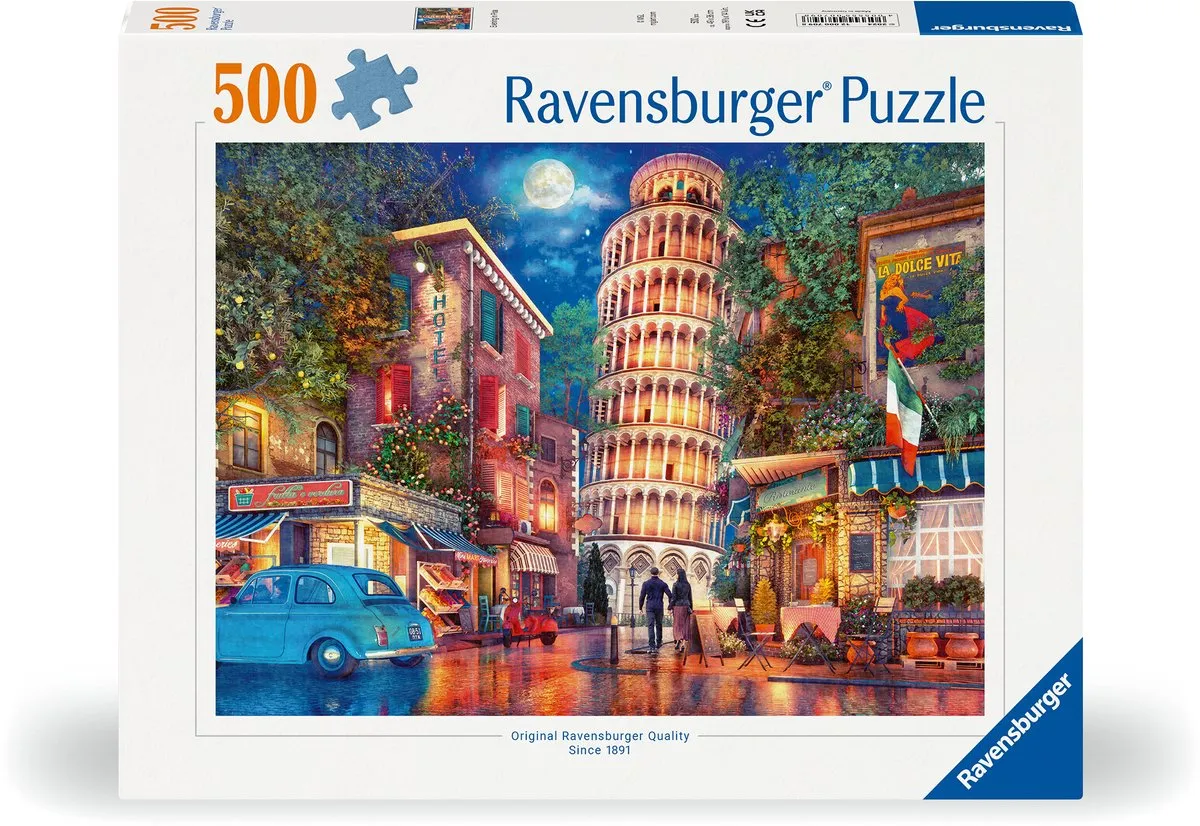 Ravensburger Pisa Legpuzzel 500 Stuks - Multicolor