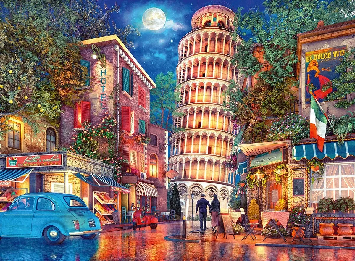 Ravensburger Pisa Legpuzzel 500 Stuks - Multicolor