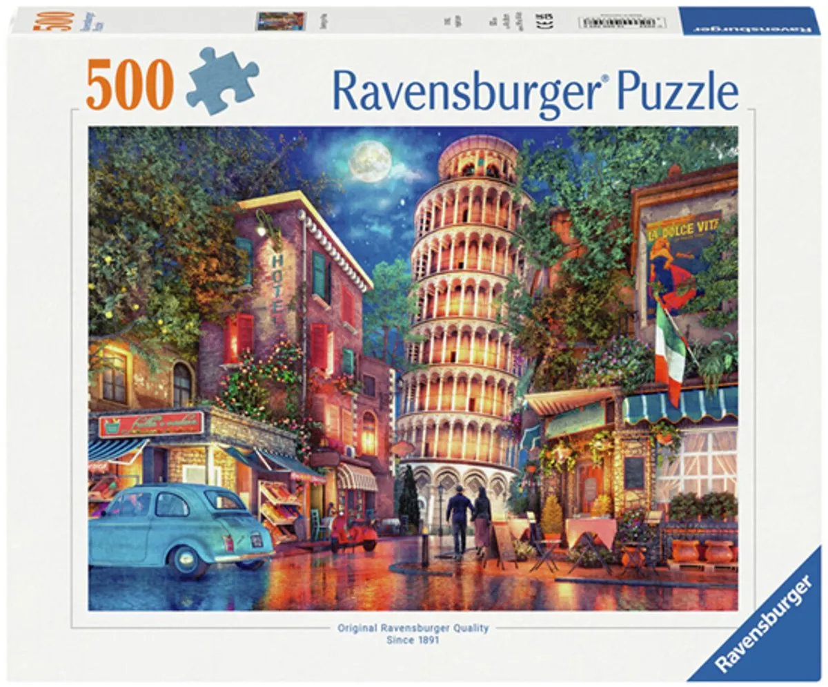 Ravensburger Pisa Legpuzzel 500 Stuks - Multicolor - afbeelding 6 van 6