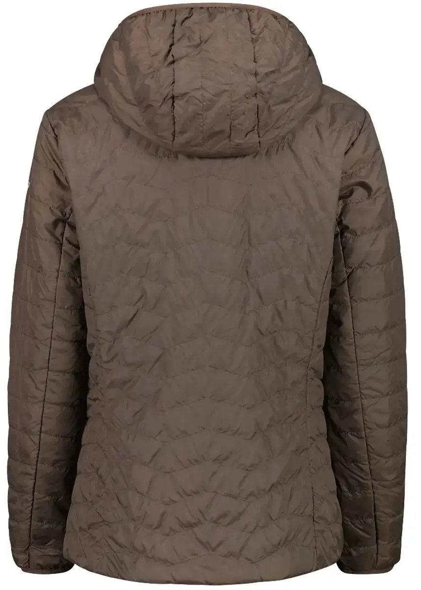 CMP Damesjack met capuchon - XS - Bruin - afbeelding 2 van 6