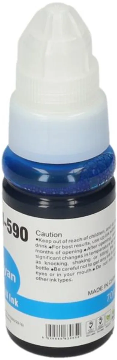 PrintAbout GI-590C Inktcartridge - Cyaan - 7000 pagina's
