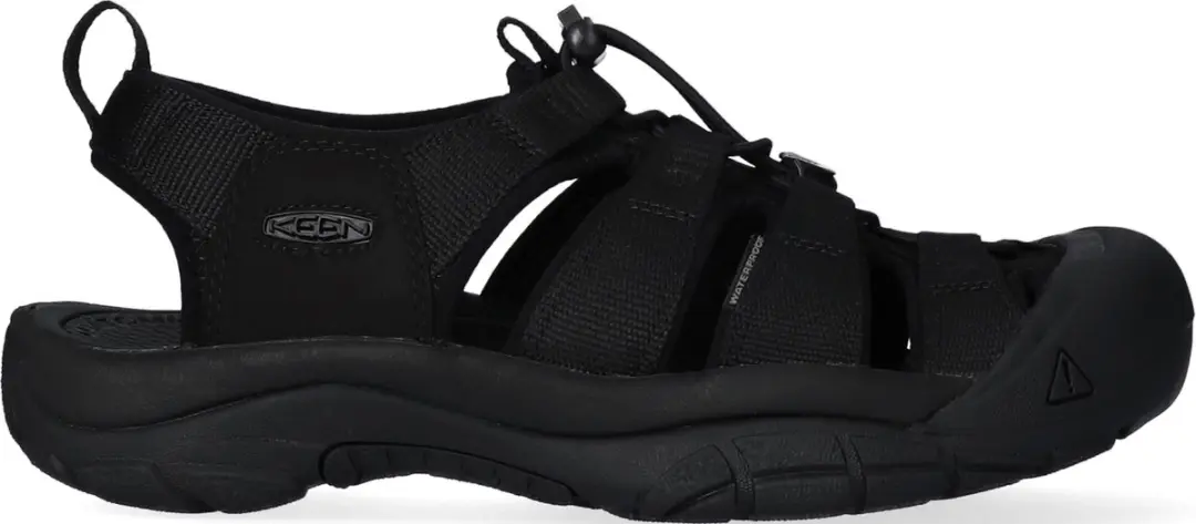 Keen Newport H2 Heren Wandelsandalen - Maat 43 - Zwart - afbeelding 2 van 6