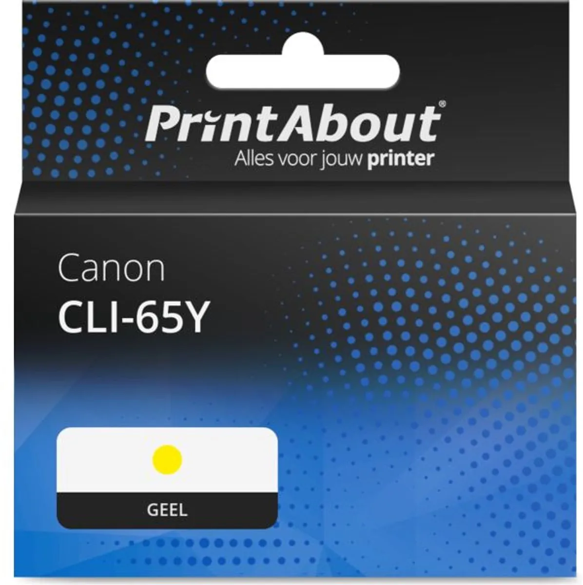 PrintAbout CLI-65Y Inktcartridge Geel