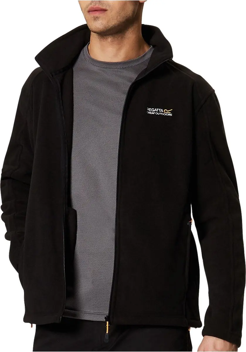 Regatta Fleece Heren Hedman II Wandel - Zwart S - afbeelding 4 van 6