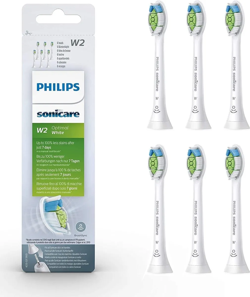Philips Sonicare W2 HX6066 Opzetborstels