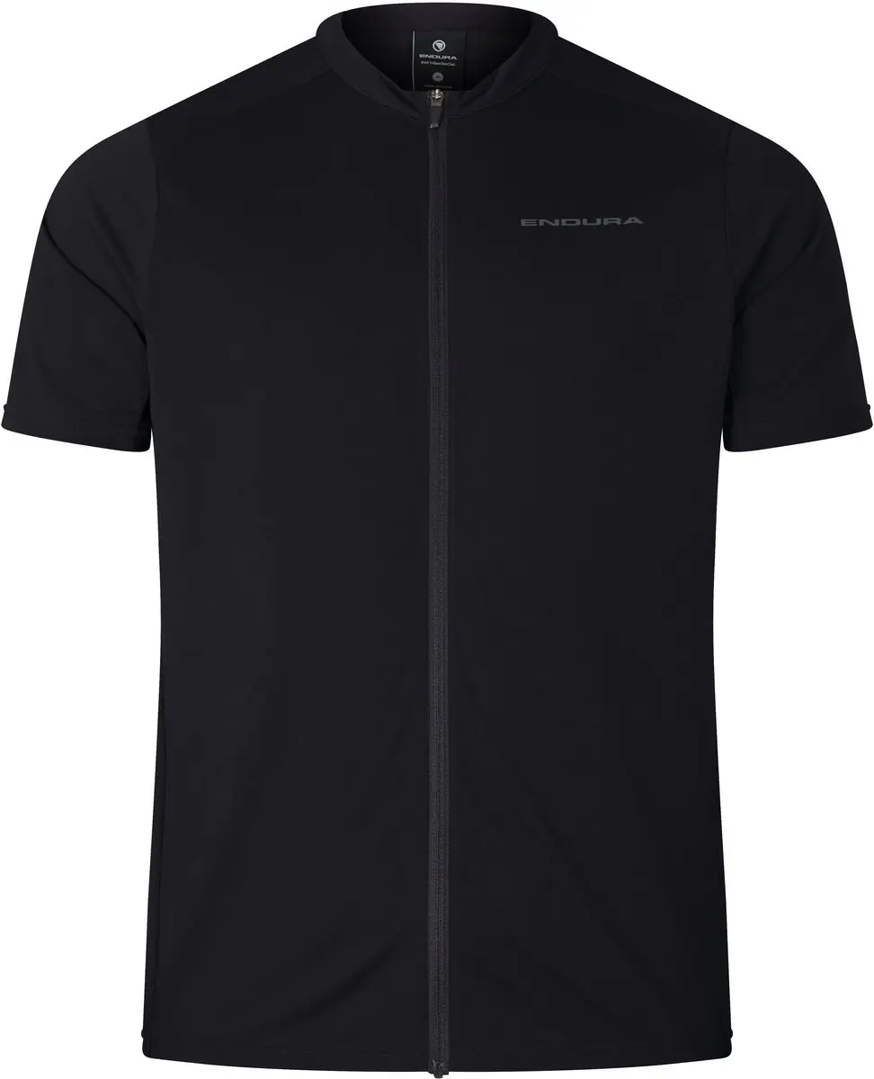 Endura Loop Zipped Korte Mouw Enduro Trui Zwart M Man