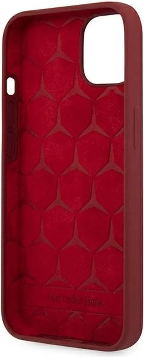 Mercedes MEHCP13SSILRE iPhone 13 mini Hardcase - Rood
