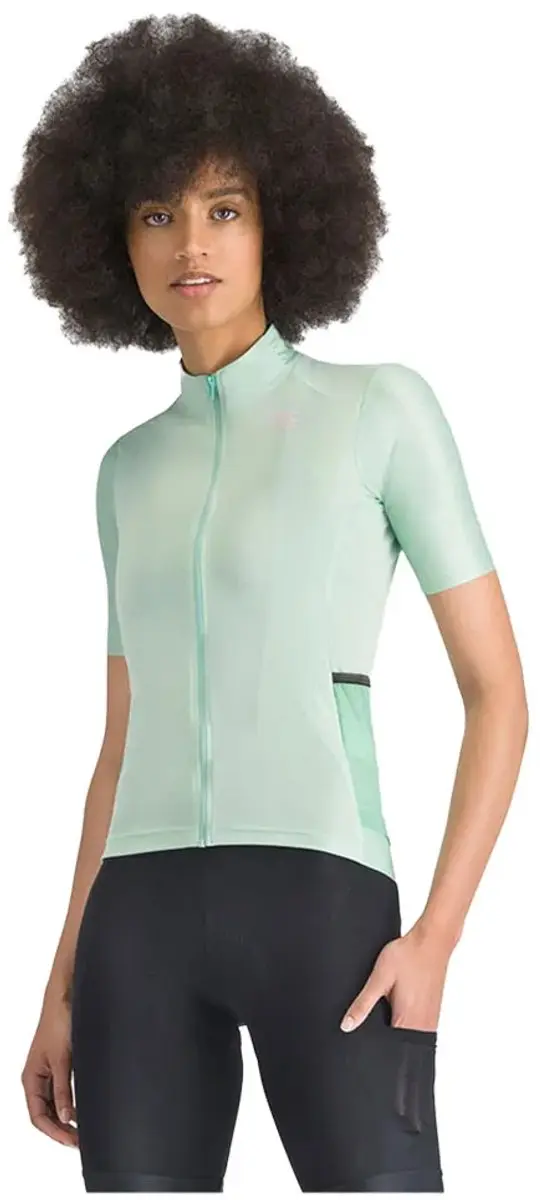 Sportful Supergiara Korte Mouw Wielertrui Groen M Vrouw