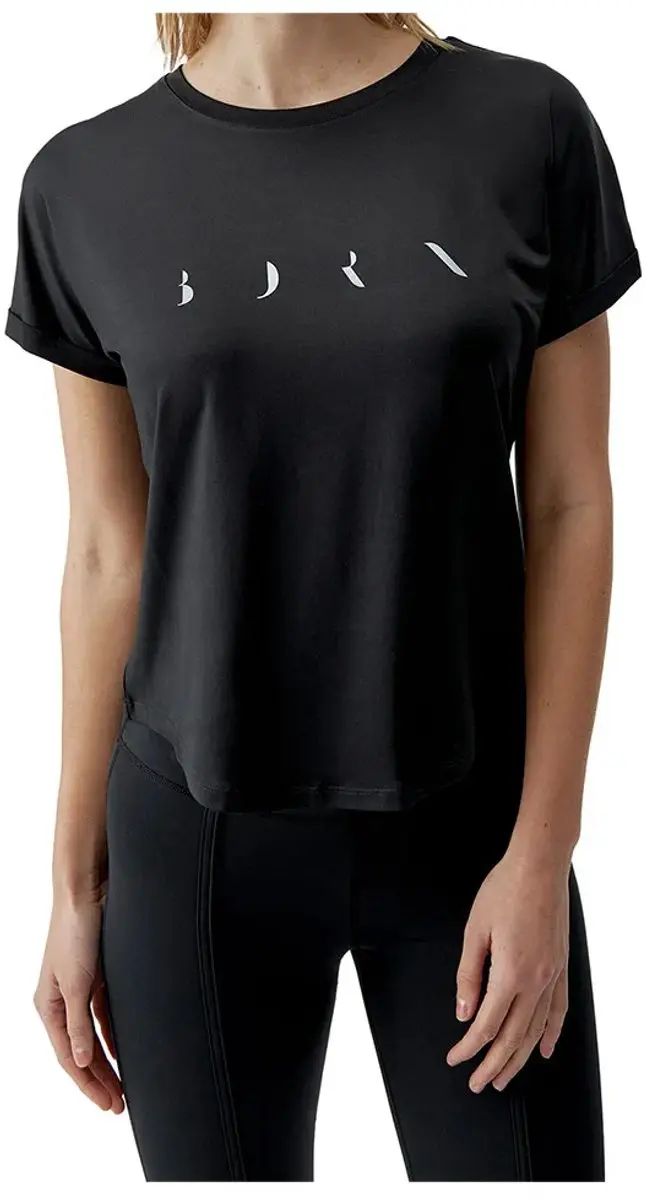 Born Living Yoga Azami T-shirt - Zwart S - afbeelding 6 van 6