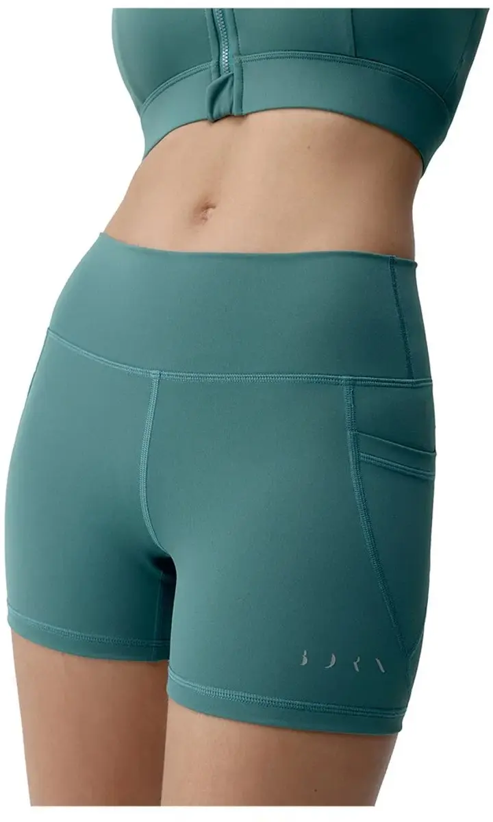 Born Living Yoga Eider Korte Broek Groen L Vrouw