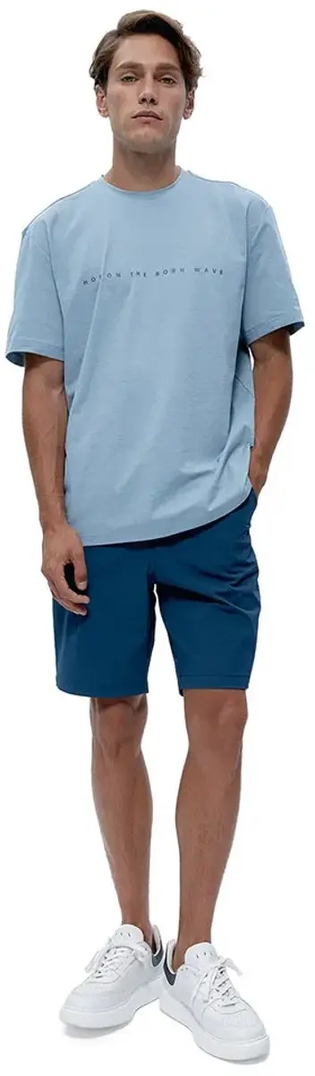 Born Living Yoga Venetta T-shirt - L - Light Indigo - afbeelding 4 van 4