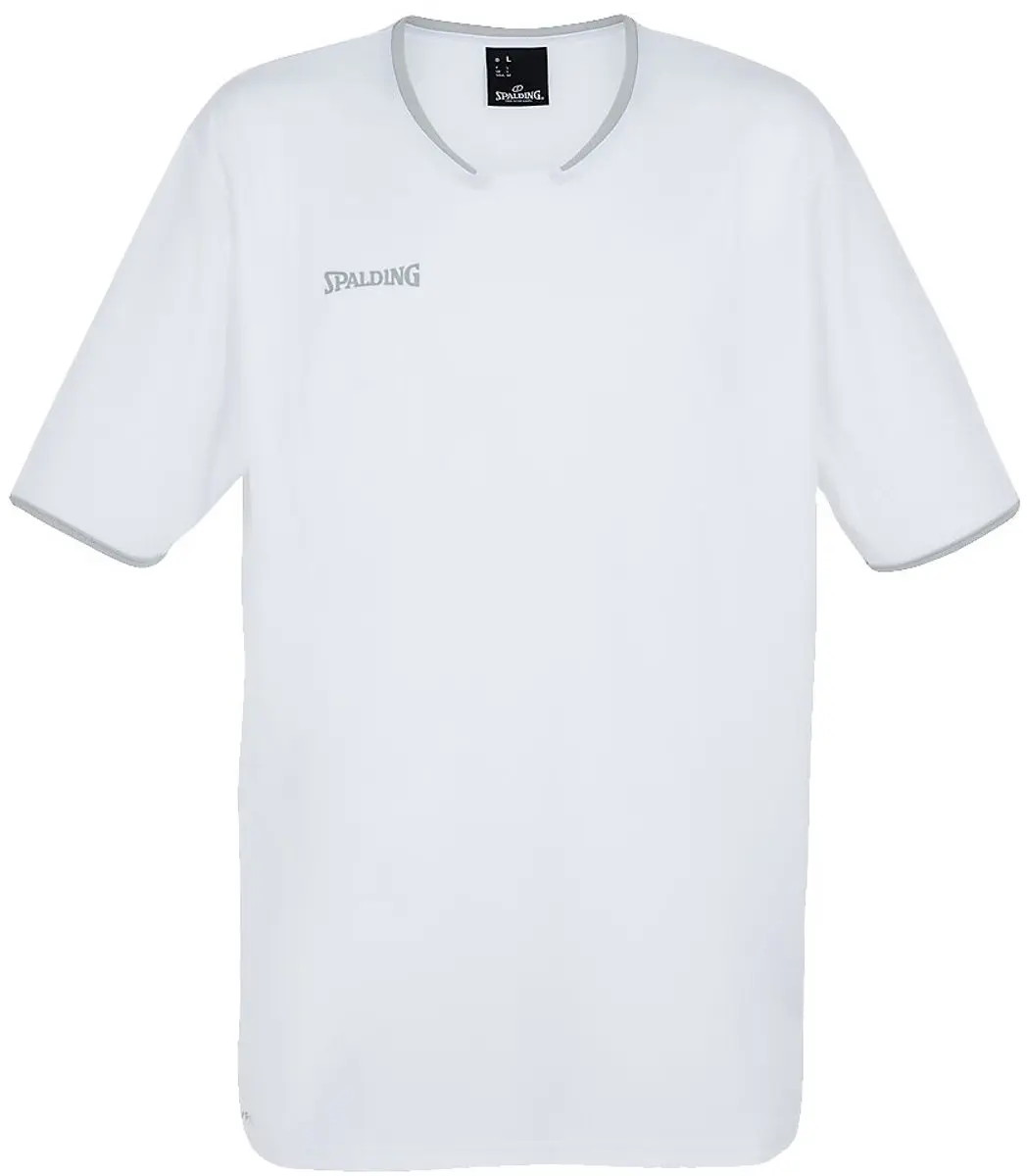 Move Shooting Shirt Korte Mouw Wit/Zilvergrijs