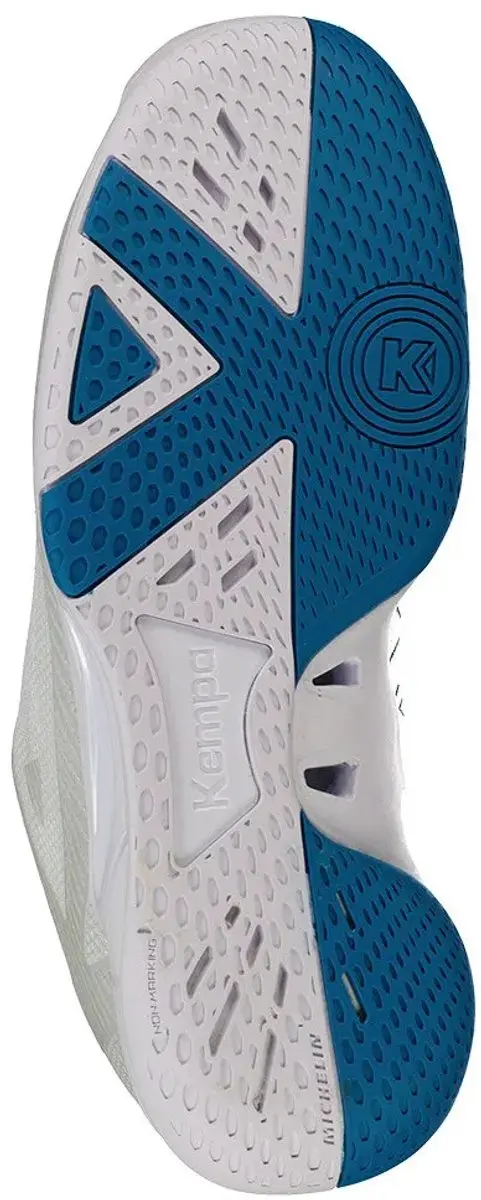 Kempa Handballschuhe Wing 2.0 2008540 - 6 - Weiß/Deep Blau - afbeelding 3 van 6