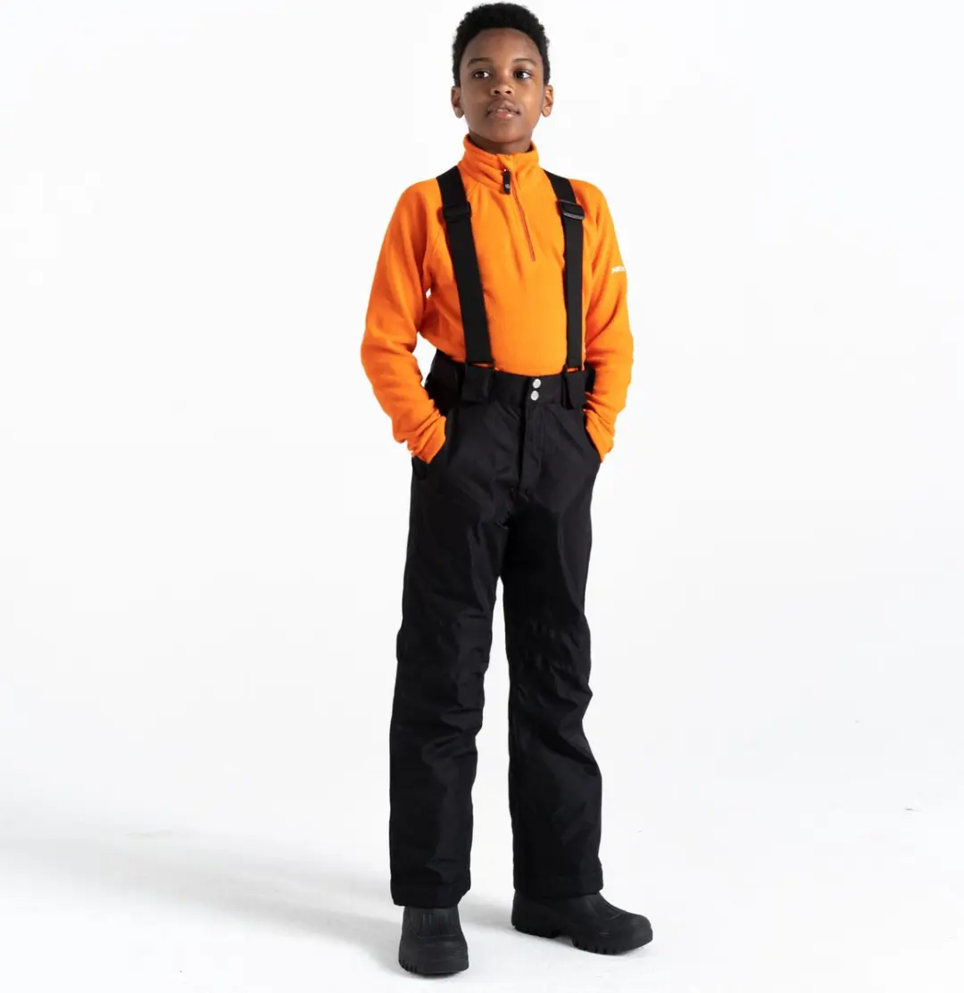Dare2B, Outmove II Waterdichte Kinder Unisex Wintersportbroek , Zwart, Maat 104