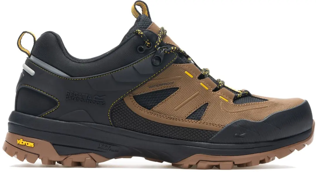 Regen waterdichte lage Vibram wandelschoenen voor heren