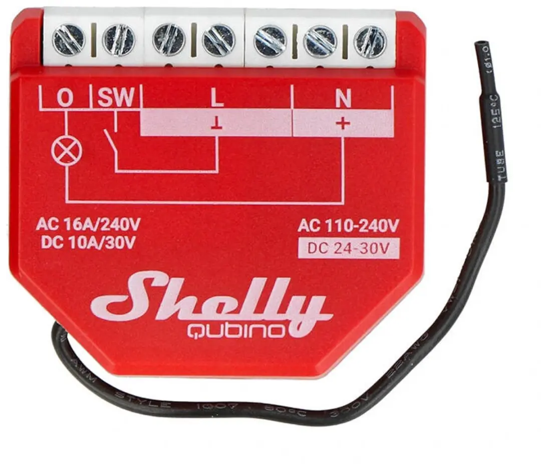 Shelly Qubino Wave 1PM Schakelactor