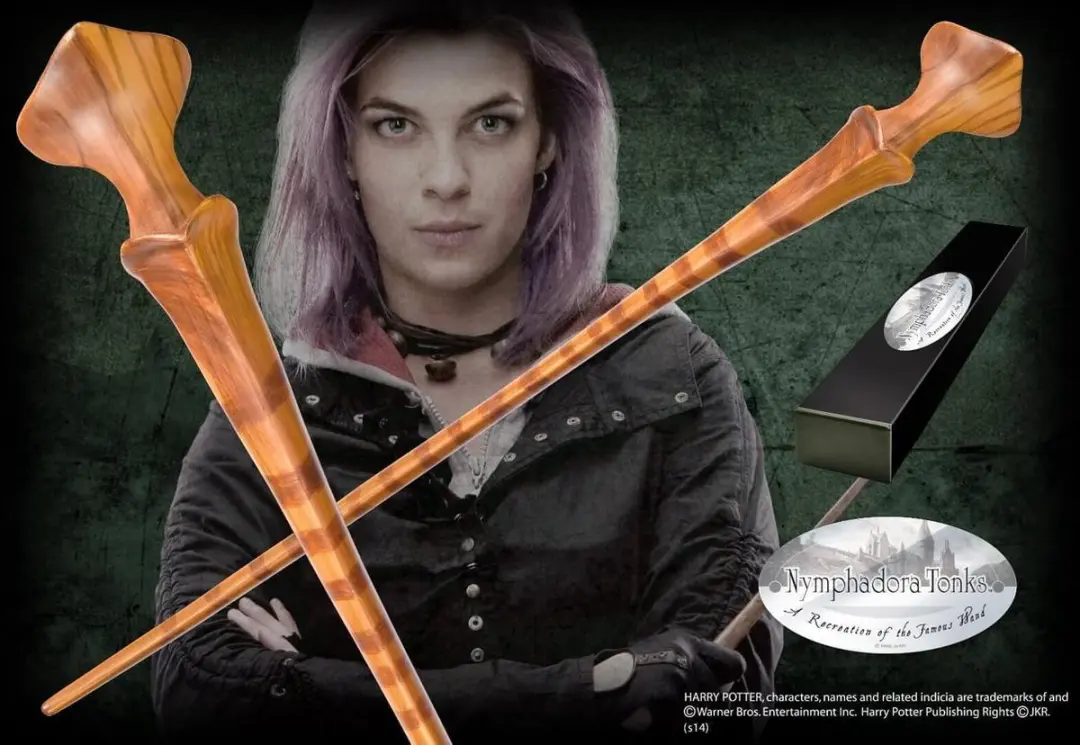 Harry Potter Nymphadora Tonks Toverstaf - Bruin - afbeelding 2 van 4