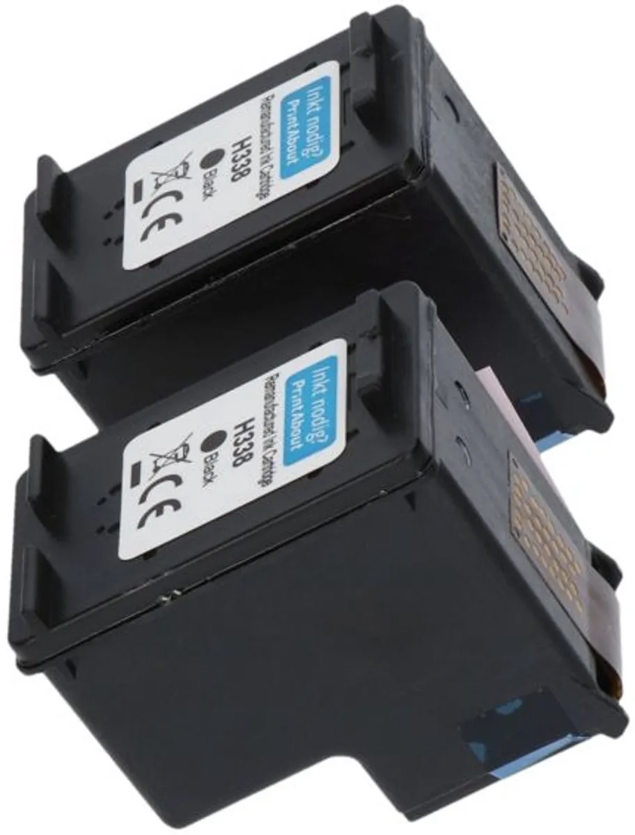 PrintAbout C8765EE-PA2 Inktcartridge Zwart - 2 Stuks